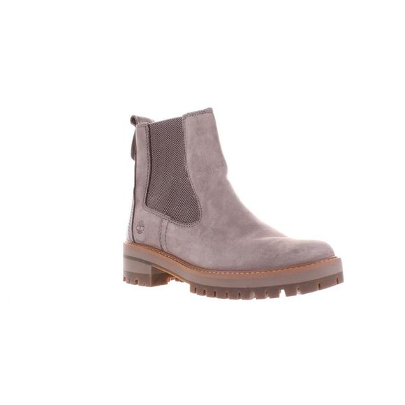 Timberland Womens Courtmayeur Valley Taupe Chelsea Boots Size 8 Medium (B, M) - Picture 2 of 4